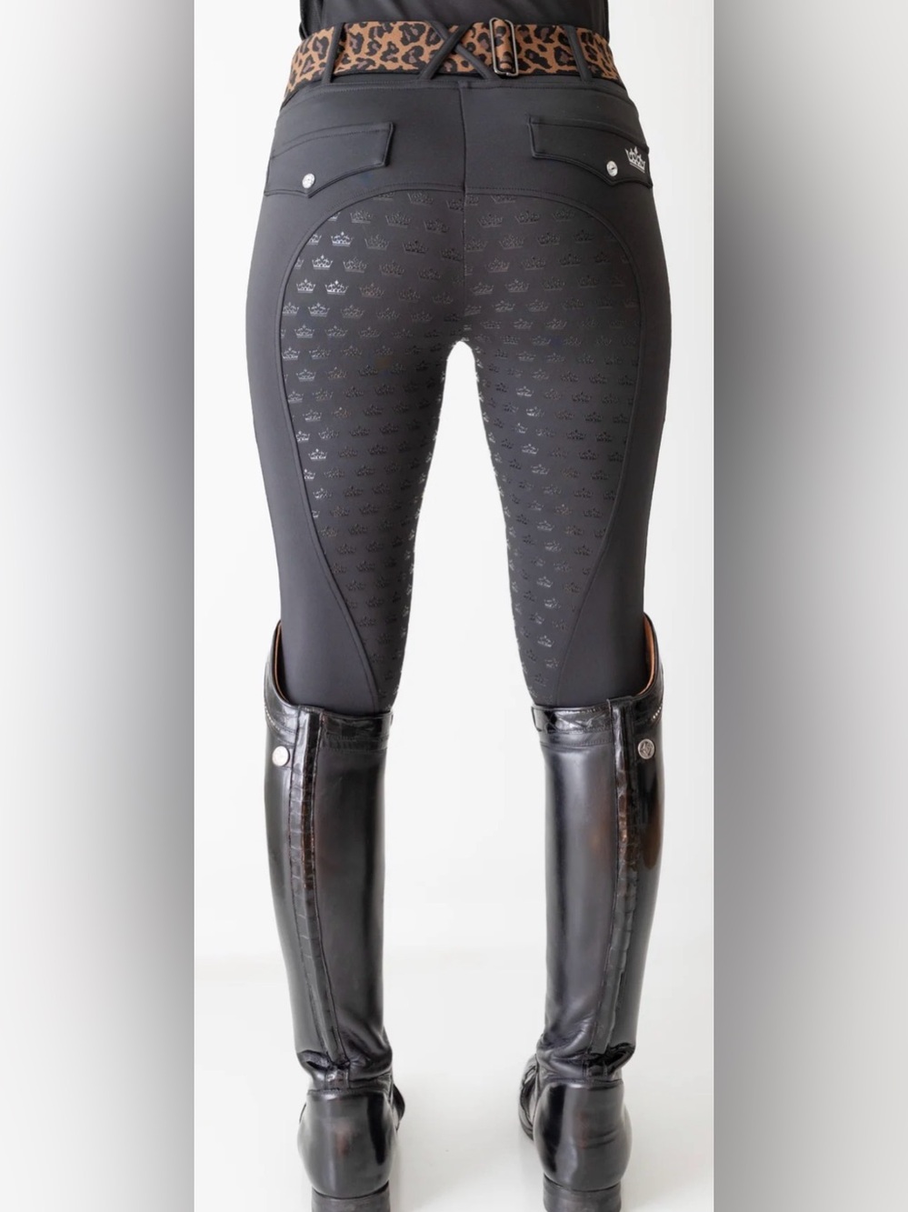Esprit Black Classic Full Seat Riding Tight - Picture 4 of 7